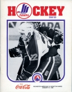 1988-89 Moncton Hawks game program
