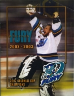 2002-03 Muskegon Fury game program