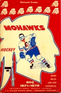 1971-72 Muskegon Mohawks game program