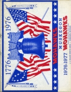 1976-77 Muskegon Mohawks game program