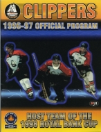 1996-97 Nanaimo Clippers game program