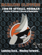 1998-99 Nanaimo Clippers game program