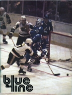 1977-78 New England Whalers game program