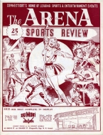 1957-58 New Haven Blades game program
