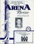 1961-62 New Haven Blades game program