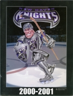 2000-01 New Haven Knights game program