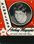 1946-47 New Haven Ramblers game program