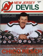 1984-85 New Jersey Devils game program