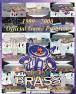 1999-00 New Orleans Brass game program