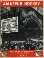 1945-46 New York Rovers game program