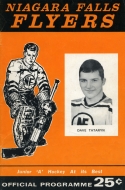 1969-70 Niagara Falls Flyers game program