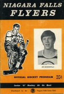 1970-71 Niagara Falls Flyers game program