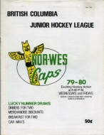 1979-80 Nor-Wes Caps game program
