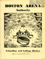 1960-61 Northeastern University game program