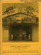 1962-63 Northeastern University game program