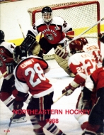 1987-88 Northeastern University game program