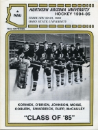 1984-85 Northern Arizona University game program