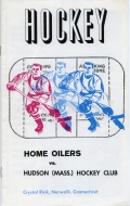 1964-65 Norwalk Home Oilers game program