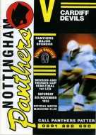 1993-94 Nottingham Panthers game program
