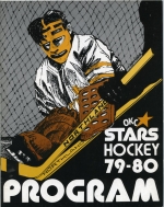 1979-80 Oklahoma City Stars game program