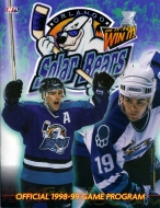 1998-99 Orlando Solar Bears game program