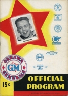 1950-51 Oshawa Generals game program