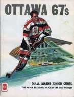 1975-76 Ottawa 67's game program