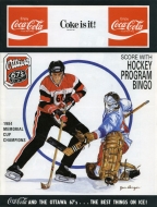 1986-87 Ottawa 67's game program
