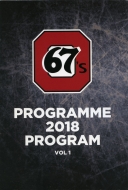 2018-19 Ottawa 67's game program