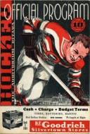 1941-42 Ottawa Senators game program