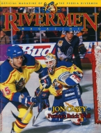 1995-96 Peoria Rivermen game program