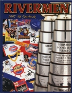 1997-98 Peoria Rivermen game program