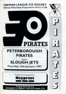 1996-97 Peterborough Pirates game program