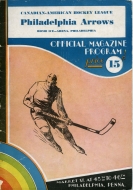 1930-31 Philadelphia Arrows game program