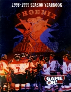 1998-99 Phoenix Mustangs game program