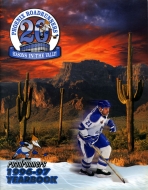 1996-97 Phoenix Roadrunners game program