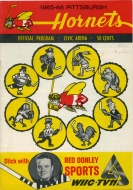 1965-66 Pittsburgh Hornets game program