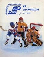 1984-85 Plattsburgh Pioneers game program