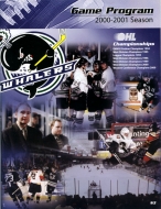 2000-01 Plymouth Whalers game program