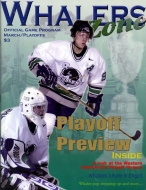 2001-02 Plymouth Whalers game program