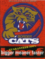 2000-01 Port Huron Border Cats game program