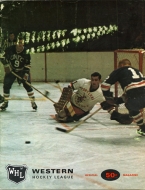 1968-69 Portland Buckaroos game program