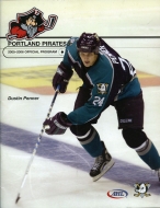 2005-06 Portland Pirates game program