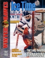 1992-93 Portland Winter Hawks game program