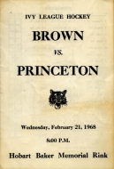 1967-68 Princeton University game program