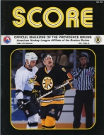 1994-95 Providence Bruins game program