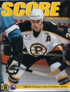 1998-99 Providence Bruins game program