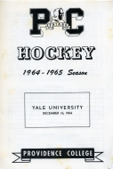 1964-65 Providence College game program