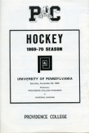 1969-70 Providence College game program