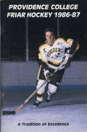 1986-87 Providence College game program